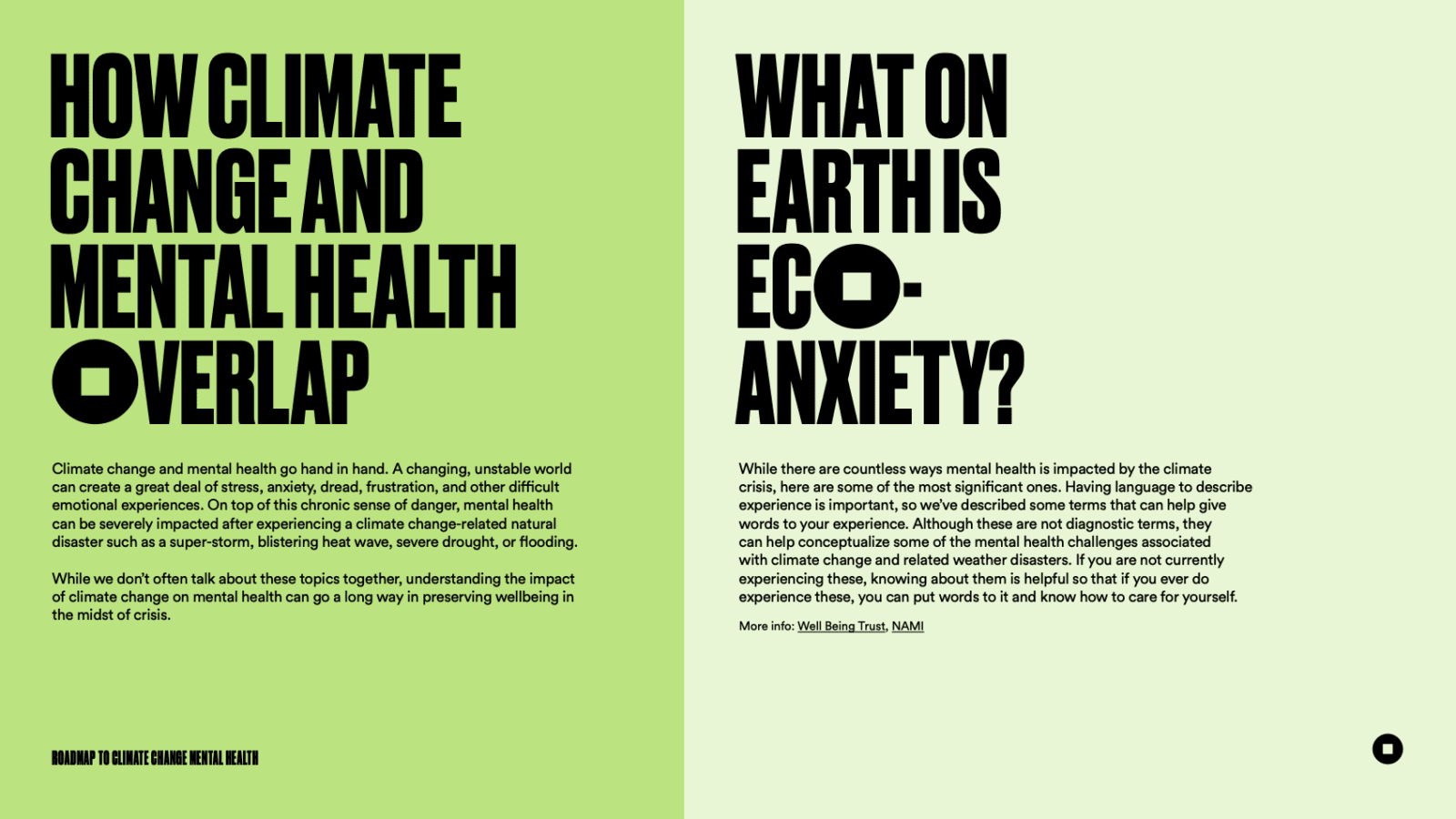 Roadmap to Climate Change Mental Health - The Mental Health Coalition